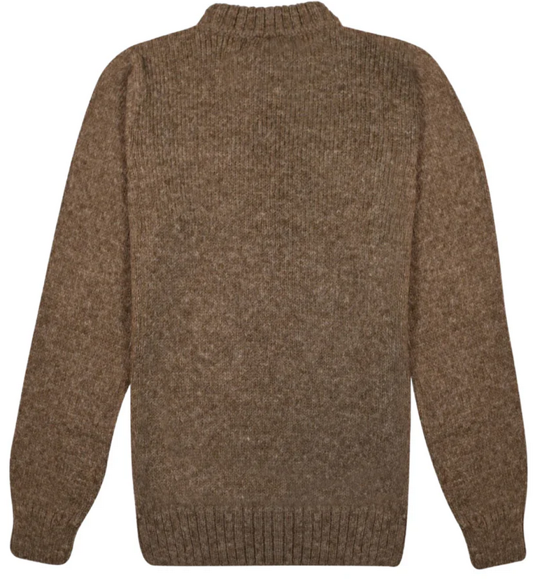 Cambridge Unisex Alpaca Sweater (Vicuna) – Living the Dream Alpaca