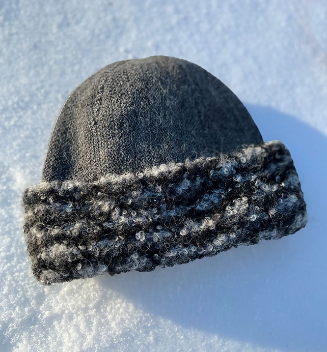 Alpaca Boucle Hat Wholesale Hats: Alpaca Boucle Hat Beret main image 2