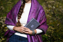 Lavender Fields Woven Shawl