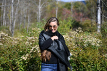 Evening Shadow Woven Shawl