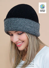 Reversible Knit English Alpaca Hat (Color Options)