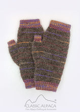 Brushed Alpaca Fingerless Gloves