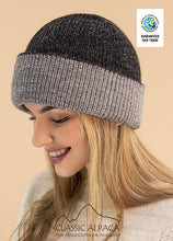 Reversible Knit English Alpaca Hat (Color Options)