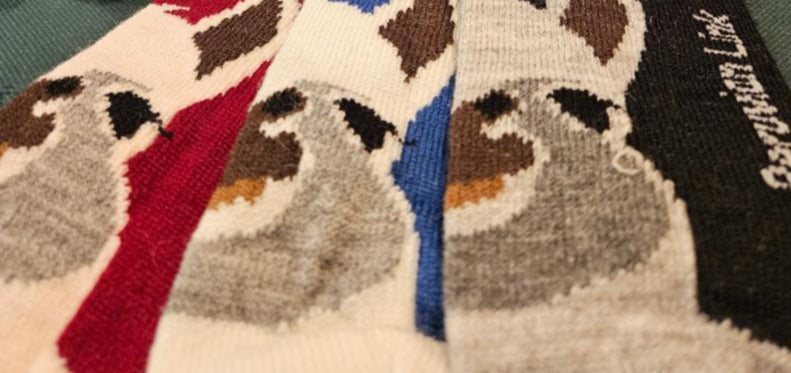 *HOLIDAY SPECIAL* Alpaca Face Ankle Sock