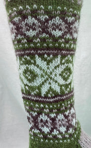 Chance of Flurries Sock Kit (color options)