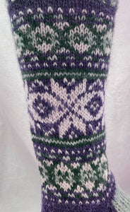 Chance of Flurries Sock Kit (color options)