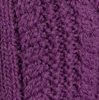 Alpaca Cable Fingerless Gloves (10+ Color Options)