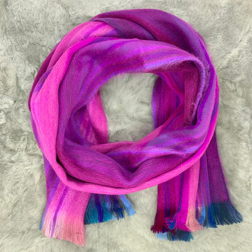 Gamma-Ray Burst Woven Scarf