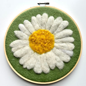 Needle Felted Daisy Kit