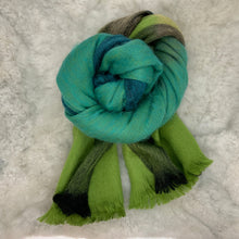 Mossy Terrain Woven Scarf