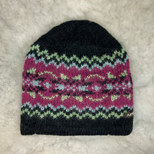 Black Currant Alpaca Cap