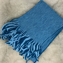 Pinstripe Knit Scarf (Color Options)