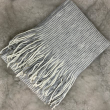Pinstripe Knit Scarf (Color Options)