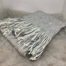 Pinstripe Knit Scarf (Color Options)