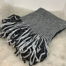 Pinstripe Knit Scarf (Color Options)