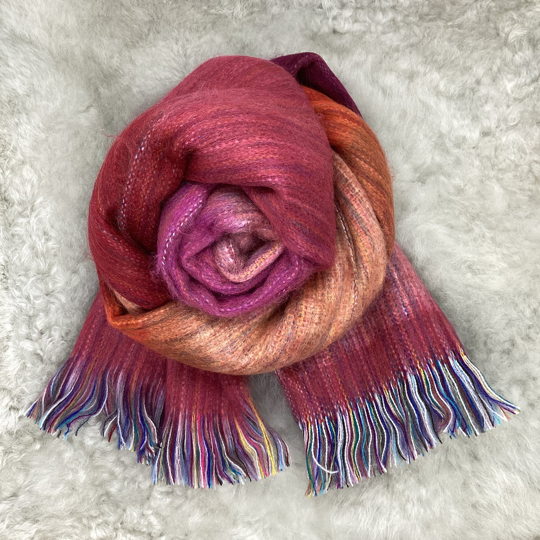 Desert Bloom Woven Scarf