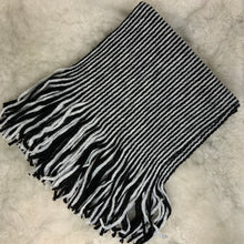 Pinstripe Knit Scarf (Color Options)