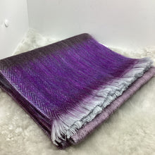 Purple Finch Woven Scarf