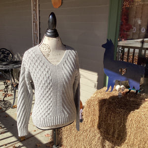 Reversible Alpaca Cardigan