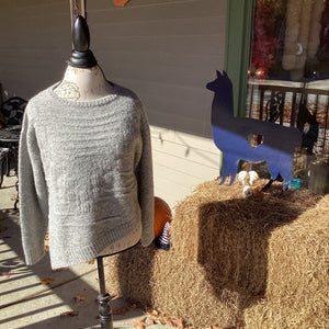 Asymmetric Alpaca Sweater