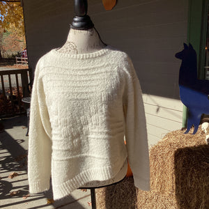 Asymmetric Alpaca Sweater