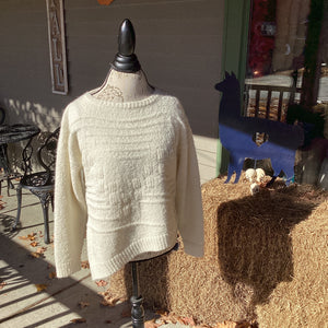 Asymmetric Alpaca Sweater