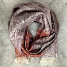 Hummingbird Herringbone Woven Scarf