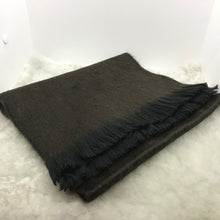 Brown Moose Woven Scarf