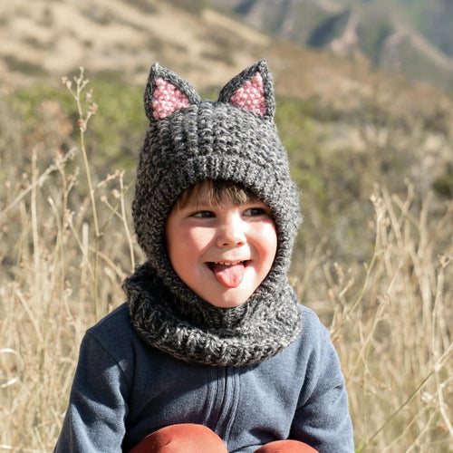 Kids Animal Hoods (Cat)