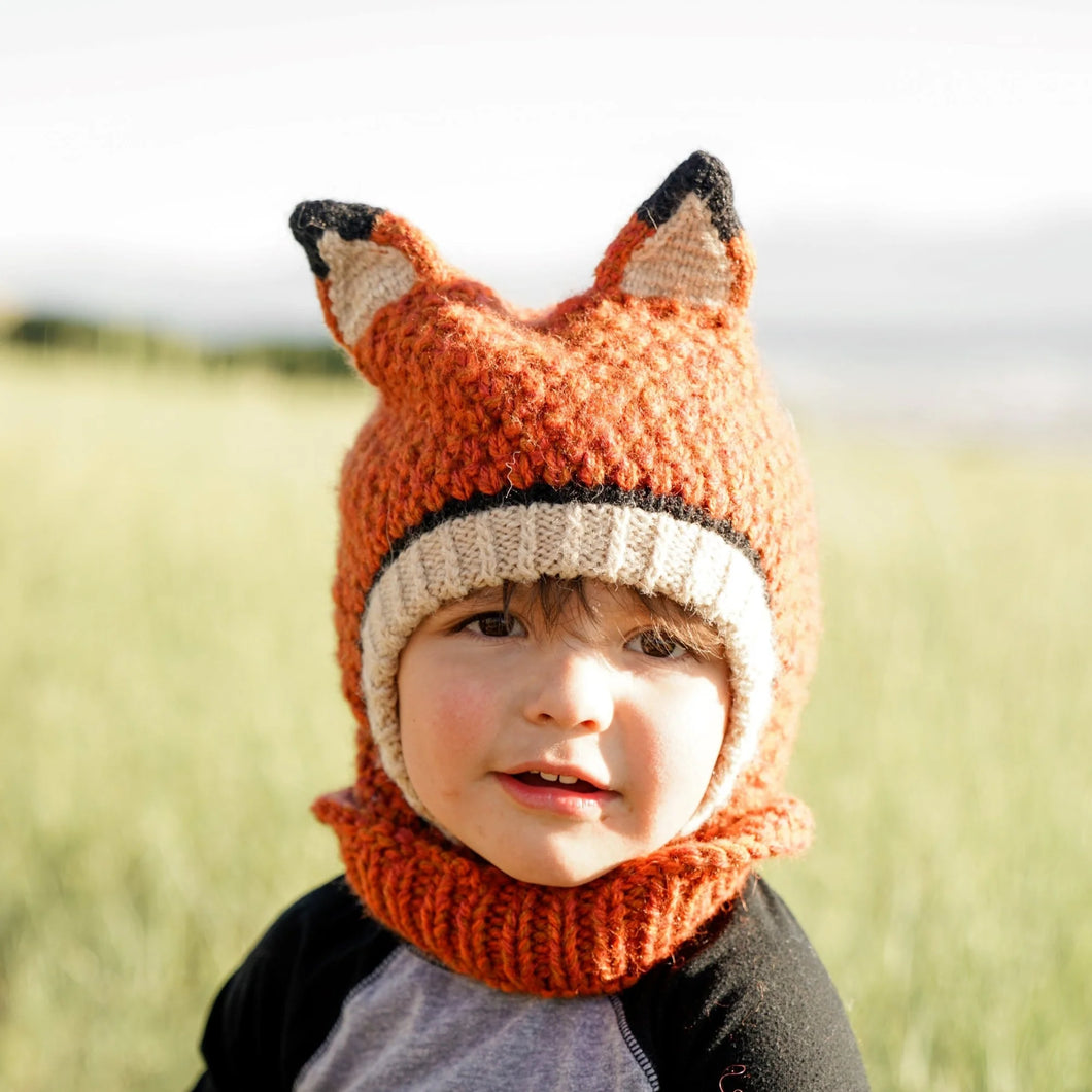 Kids Animal Hoods (Fox)