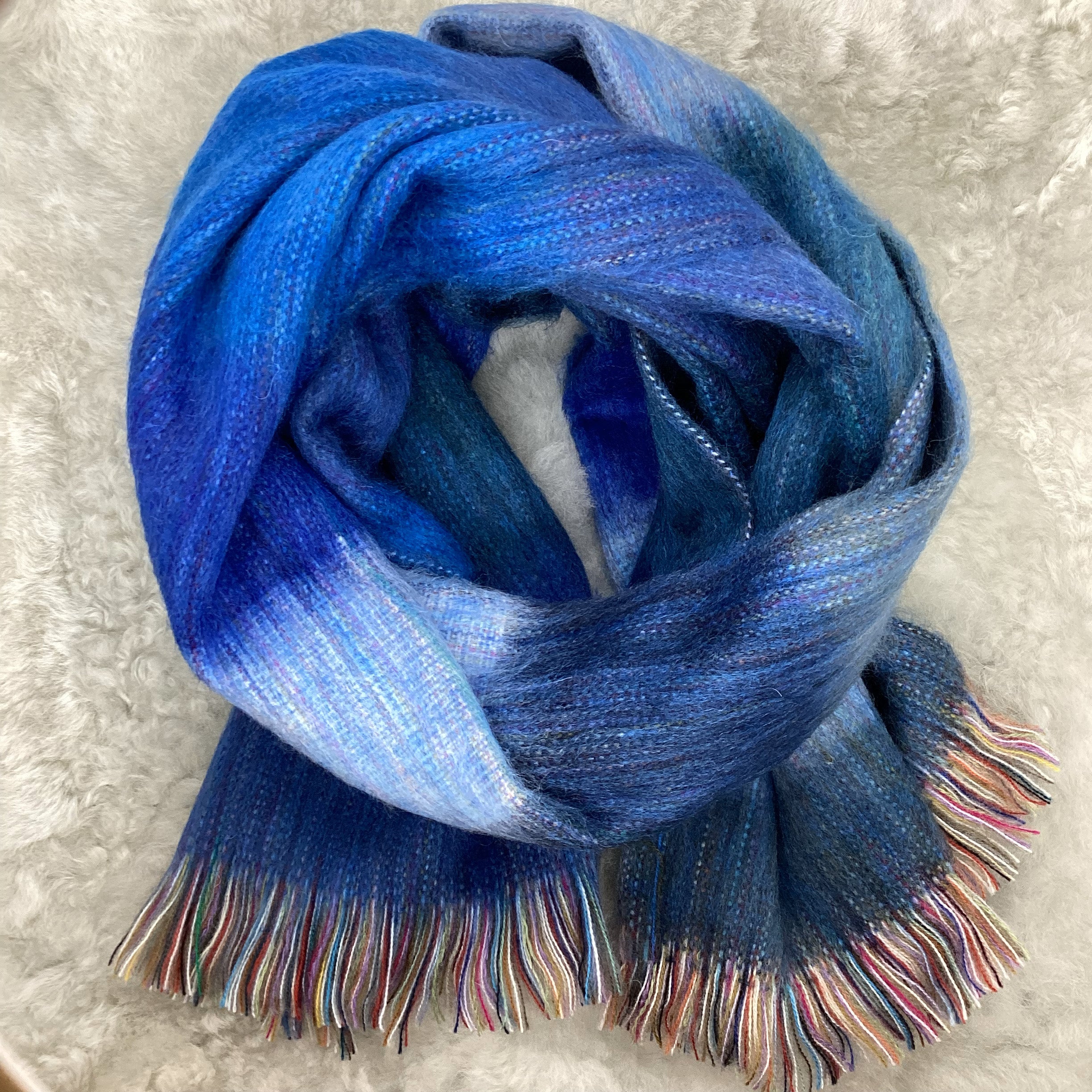 Maine Woods Woven Scarf – Living the Dream Alpaca Farm