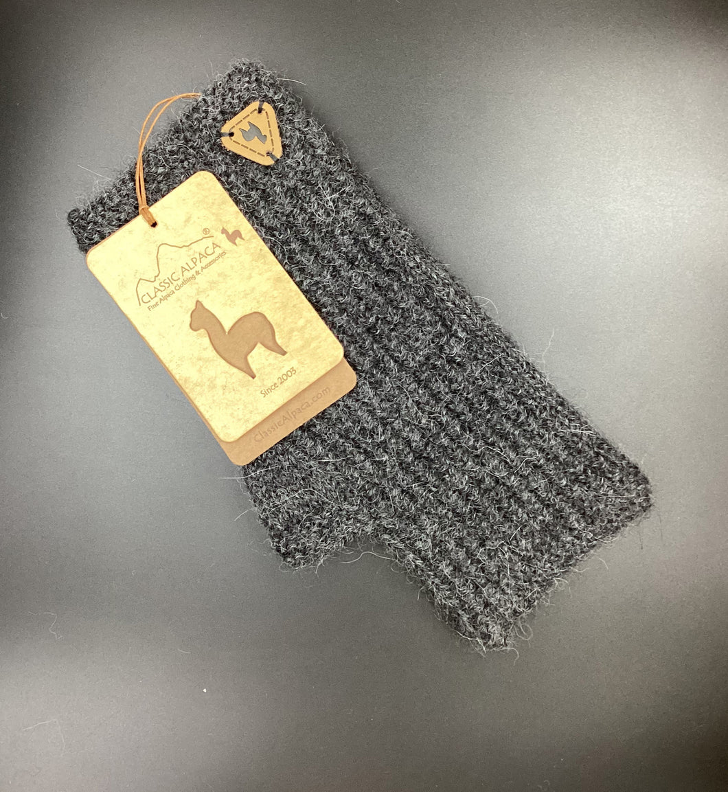 Handmade Alpaca Fingerless Gloves (Color Options)