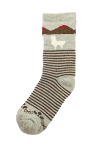 Motif Alpaca Socks (Color Options)