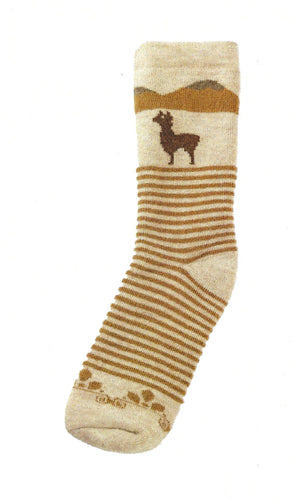 Motif Alpaca Socks (Color Options)