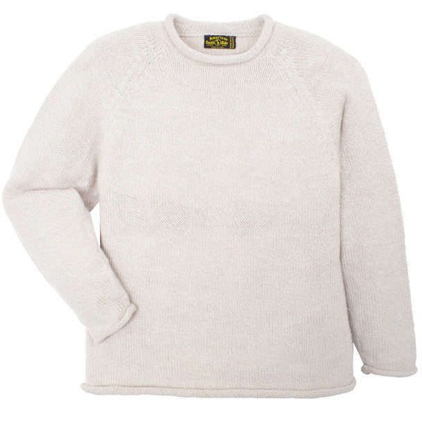 Roll Neck Alpaca Sweater Unisex