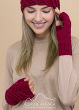 Olivia Alpaca Fingerless Gloves