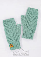 Olivia Alpaca Fingerless Gloves
