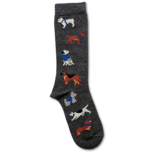 Dog Pattern Alpaca Socks