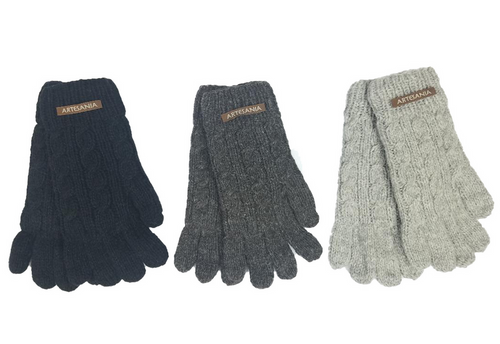 Fleece Lined Alpaca Gloves (Color Options)