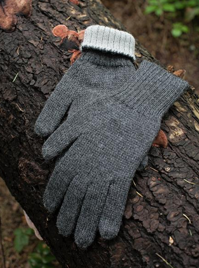 Iditarod 100% Alpaca Double-Thick Reversible Gloves (Color Options)
