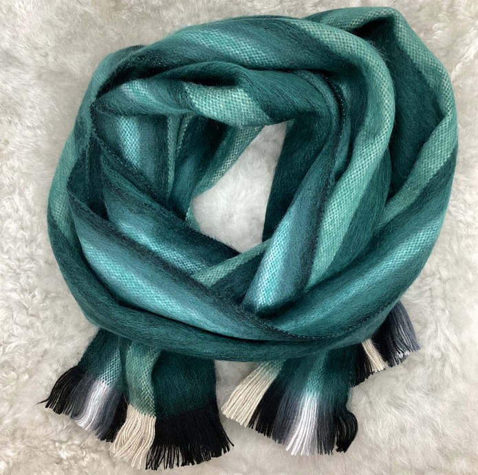 Evergreen Woven Scarf