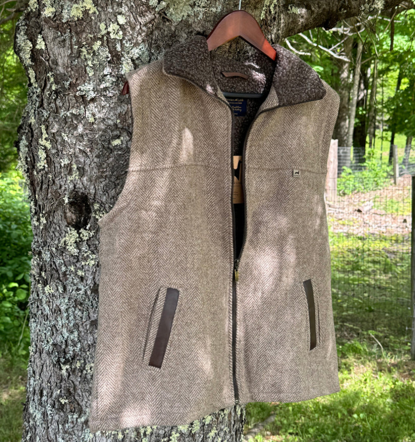 トップス SPORTS VEST NATURAL COLOR ALPACA FLEECE Women's Run Vest - Alpaca Fill for Breathability, Warmth