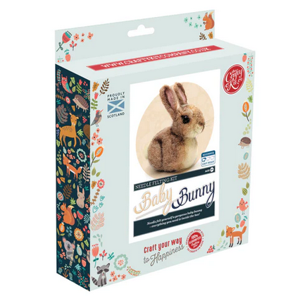 Baby Bunny Needle Felting Craft Kit