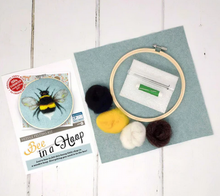 Bee in a Hoop Needle Felting Craft Kit