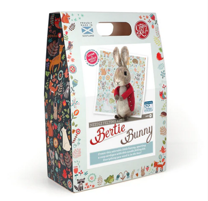 Bertie Bunny Needle Felting Craft Kit