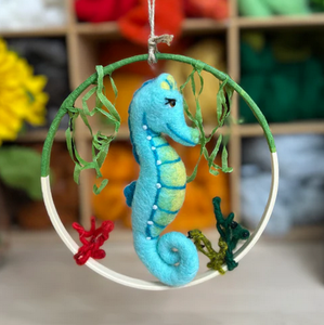 Sea Horse Needle Felting Kit