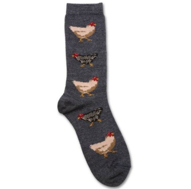 Chicken Pattern Alpaca Socks