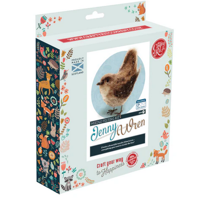Jenny Wren Needle Felting Craft Kit