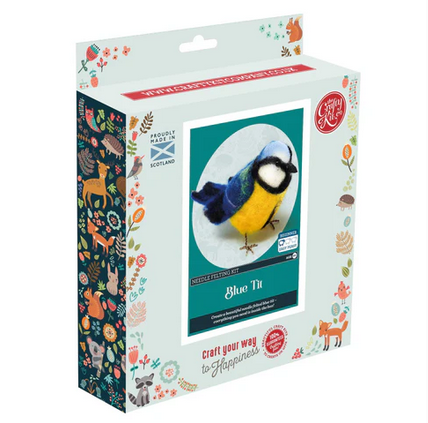 Blue Tit Needle Felting Craft Kit