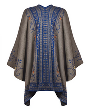 Trellis Reversible Alpaca Ruana